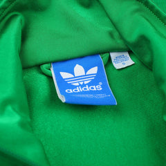 Adidas Retro Sportjacke - Farbe: Green - Größe: M - VintageR2