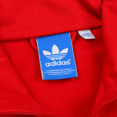 Adidas Retro Trainingsjacke - Farbe: Red - Größe: L - VintageR2