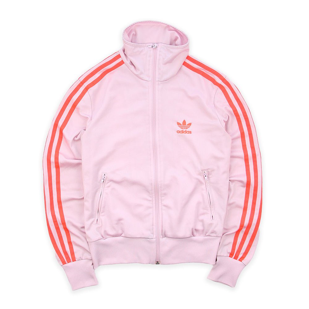 Adidas Retro Trefoil Jacke - Farbe: Pink - Größe: M - VintageR2