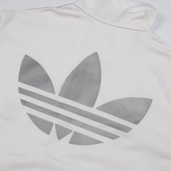Adidas Retro Trefoil Sportjacke - Farbe: White - Größe: M - VintageR2
