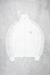Adidas Retro Trefoil Sportjacke - Farbe: White - Größe: M - VintageR2