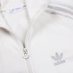 Adidas Retro Trefoil Sportjacke - Farbe: White - Größe: M - VintageR2