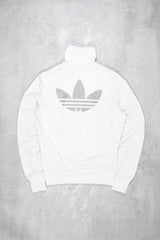 Adidas Retro Trefoil Sportjacke - Farbe: White - Größe: M - VintageR2