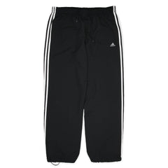 Adidas Trackpants in Schwarz Weiß Größe L