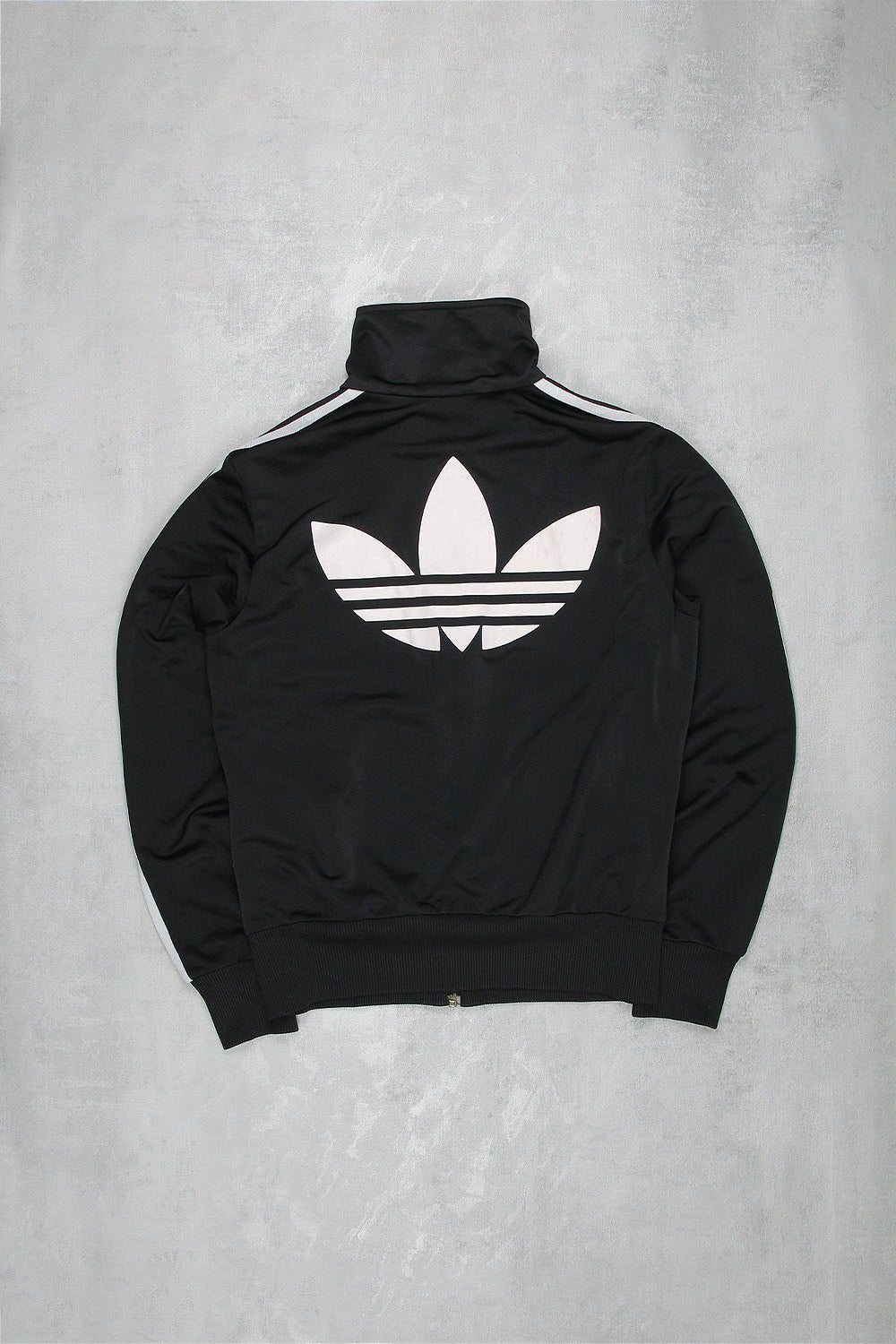 Adidas Trainingsjacke Trefoil - Farbe: Black - Größe: M - VintageR2