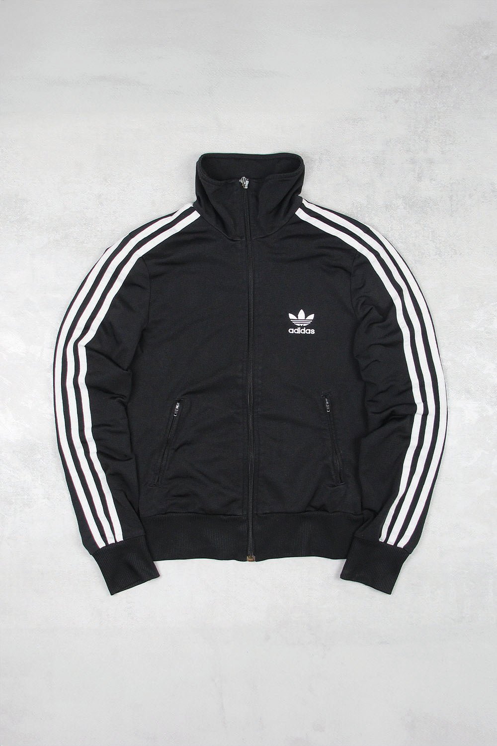 Adidas Trefoil Retro Jacke - Farbe: Black - Größe: L - VintageR2