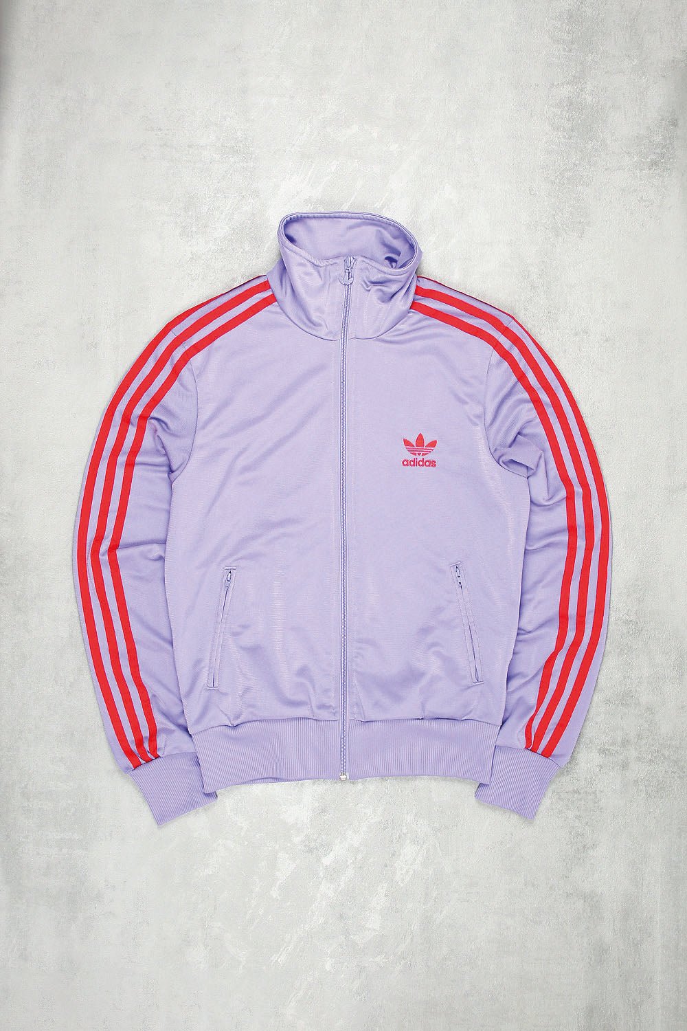 Adidas Trefoil Trainingsjacke - Farbe: Purple - Größe: M - VintageR2