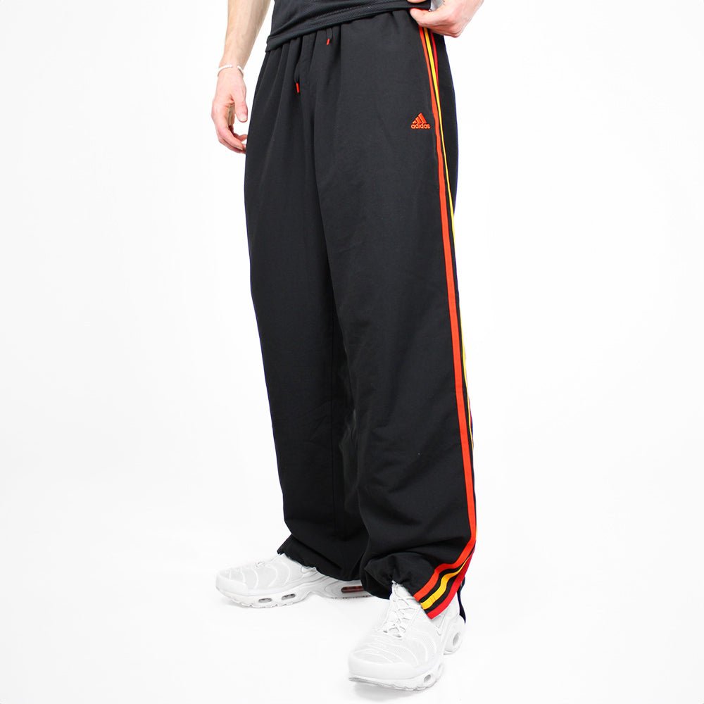 Adidas Vintage baggy trackpants - Farbe: Black - Größe: XL - VintageR2