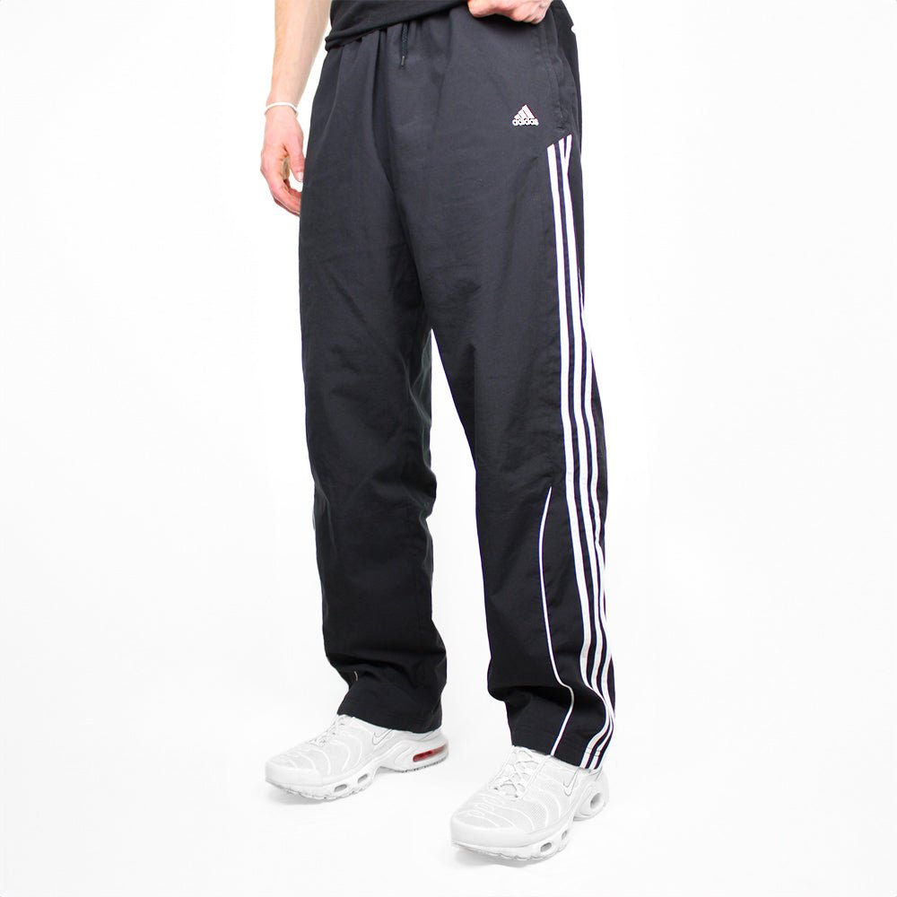 Adidas Vintage Baggy Trackpants - Farbe: Black - Größe: XXL - VintageR2