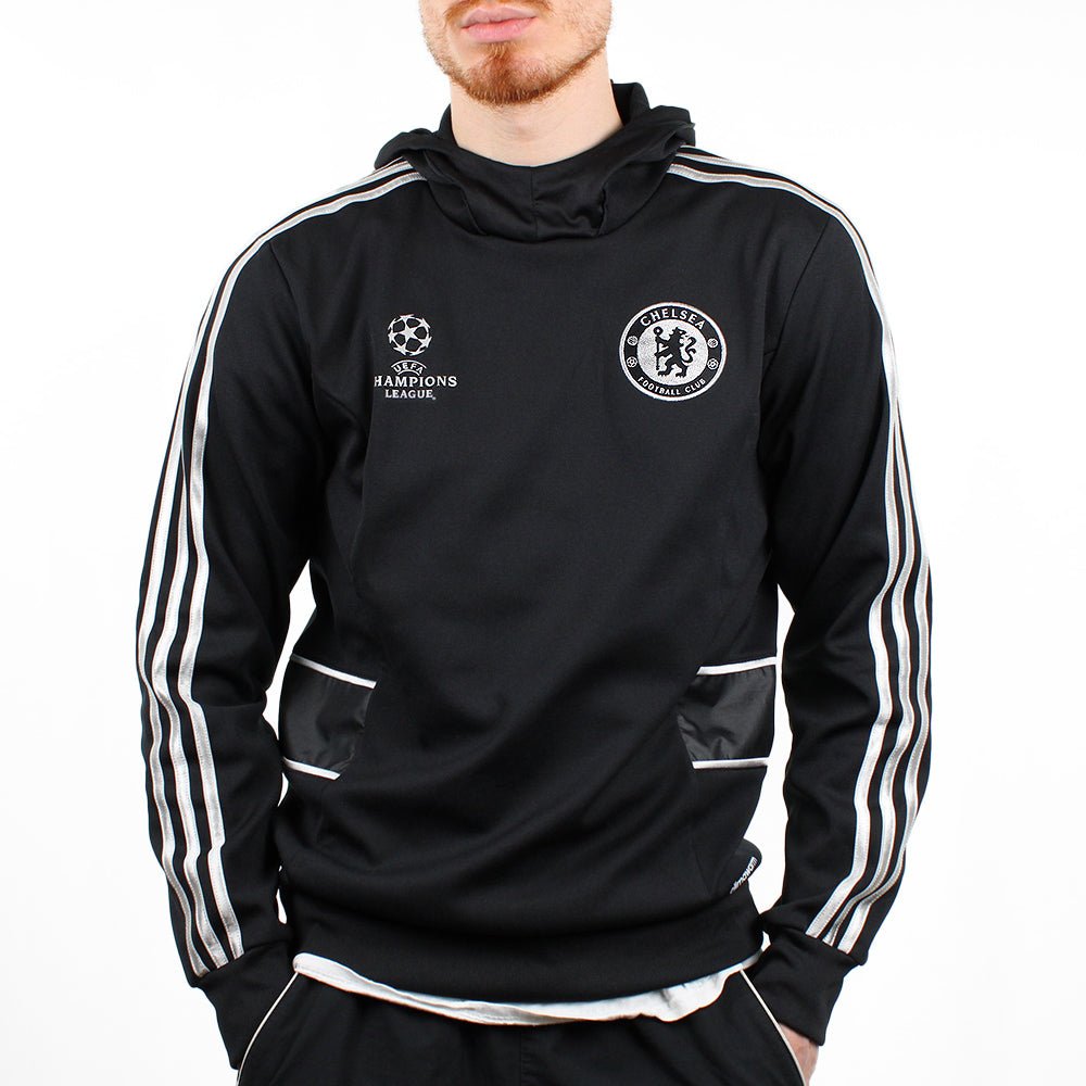 Adidas Vintage Chelsea Hoodie - Farbe: Black - Größe: M - VintageR2