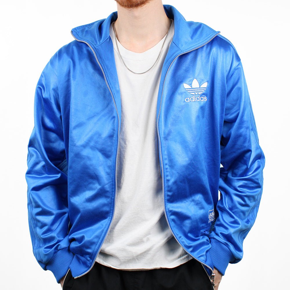 Adidas Vintage Chile 62 Firebird Jacke - Farbe: RoyalBlue - Größe: L - VintageR2