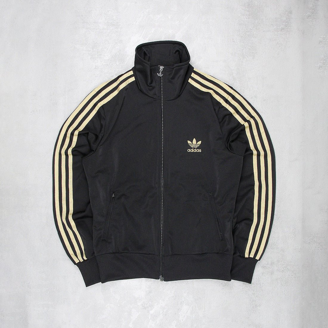 Adidas Vintage Firebird Track Jacket - Farbe: Black - Größe: M - VintageR2