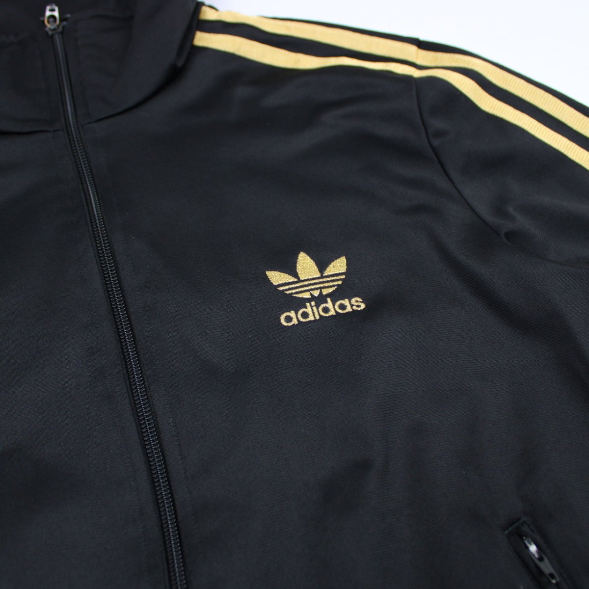 Adidas firebird jacke herren schwarz gold online