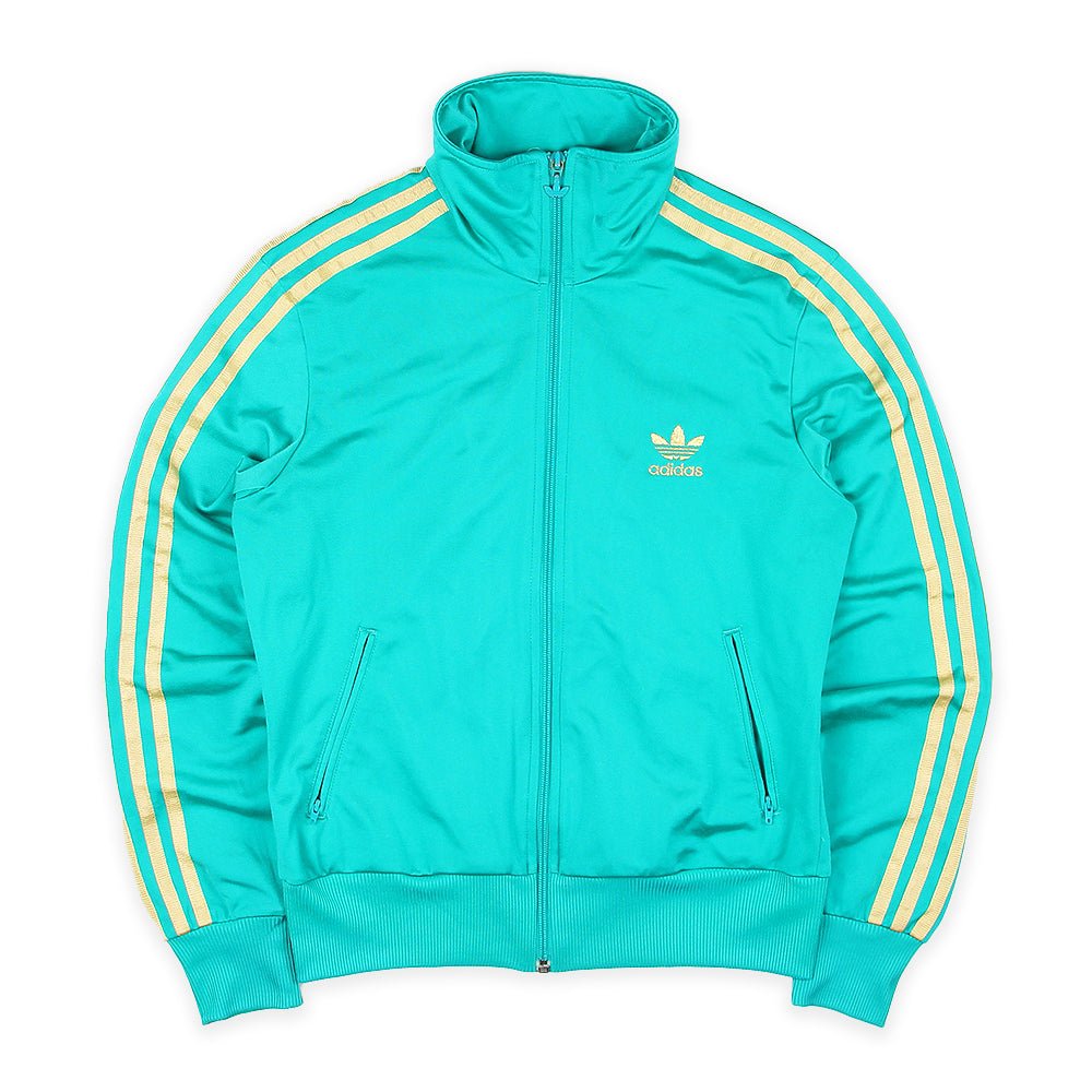 Adidas Vintage Firebird Trainingsjacke - Farbe: Turquoise - Größe: M - VintageR2