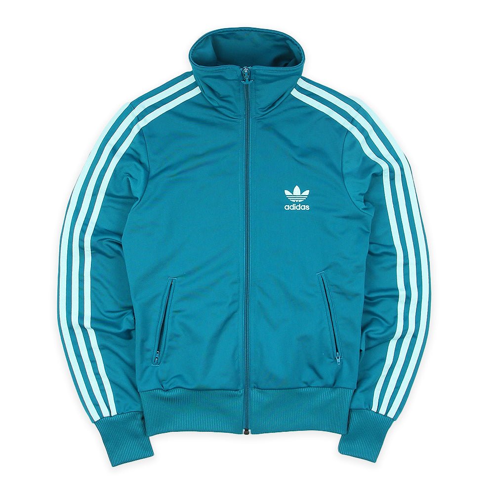 Adidas Vintage Firebird Trainingsjacke - Farbe: Turquoise - Größe: S - VintageR2