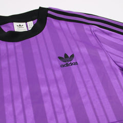 Adidas Vintage Glanz T - Shirt - Farbe: Purple - Größe: M - VintageR2