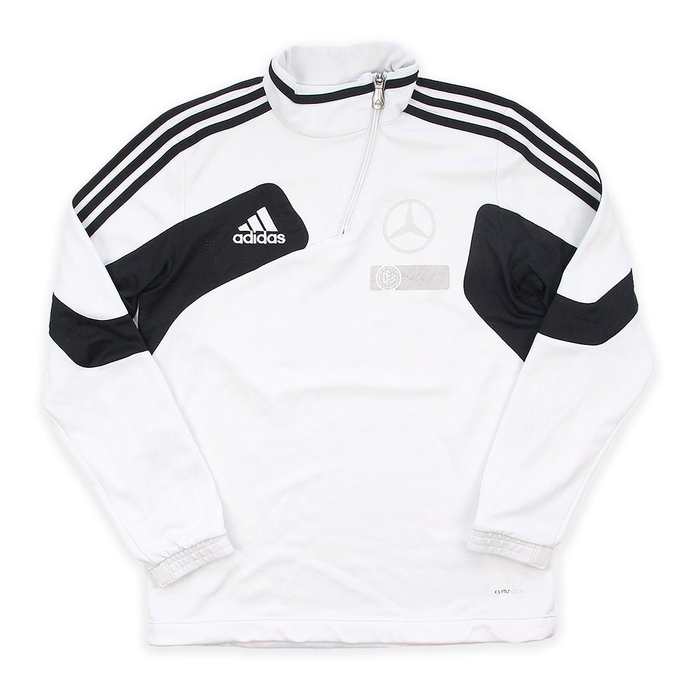 Adidas Vintage Mercedes Pullover - Farbe: White - Größe: S - VintageR2