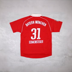 Adidas Vintage Schweinsteiger Bayern Trikot - Farbe: Red - Größe: S - VintageR2
