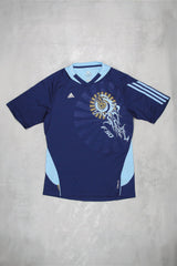 Adidas Vintage Sport Shirt - Farbe: Navy - Größe: M - VintageR2