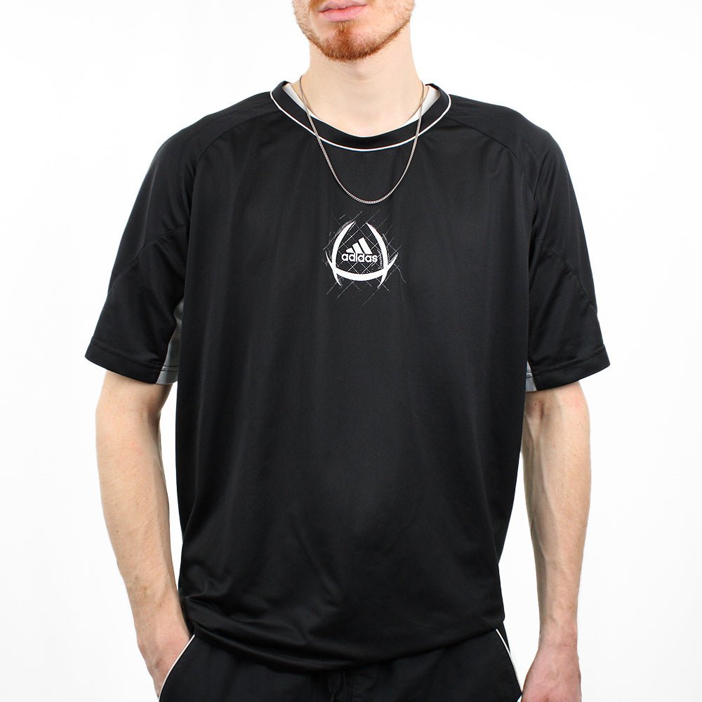 Adidas Vintage Sport T - Shirt - Farbe: Black - Größe: XL - VintageR2