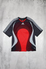 Adidas Vintage Sport T-Shirt - Farbe: Red - Größe: M - VintageR2