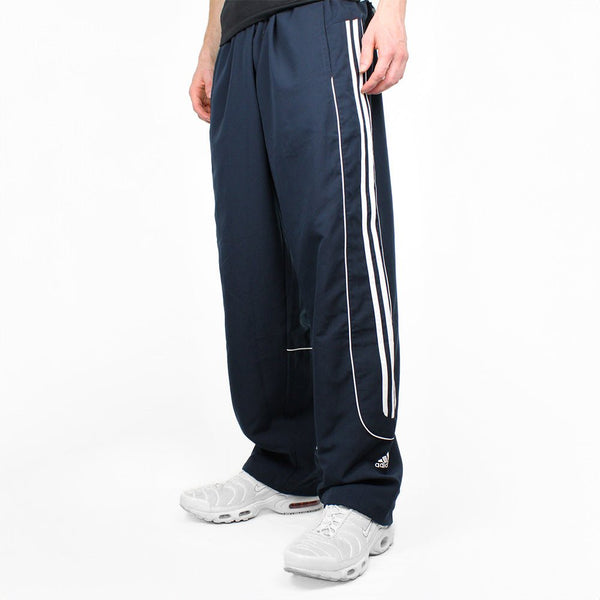 Adidas Vintage Track Pants Baggy fur Herren in Marineblau VintageR2