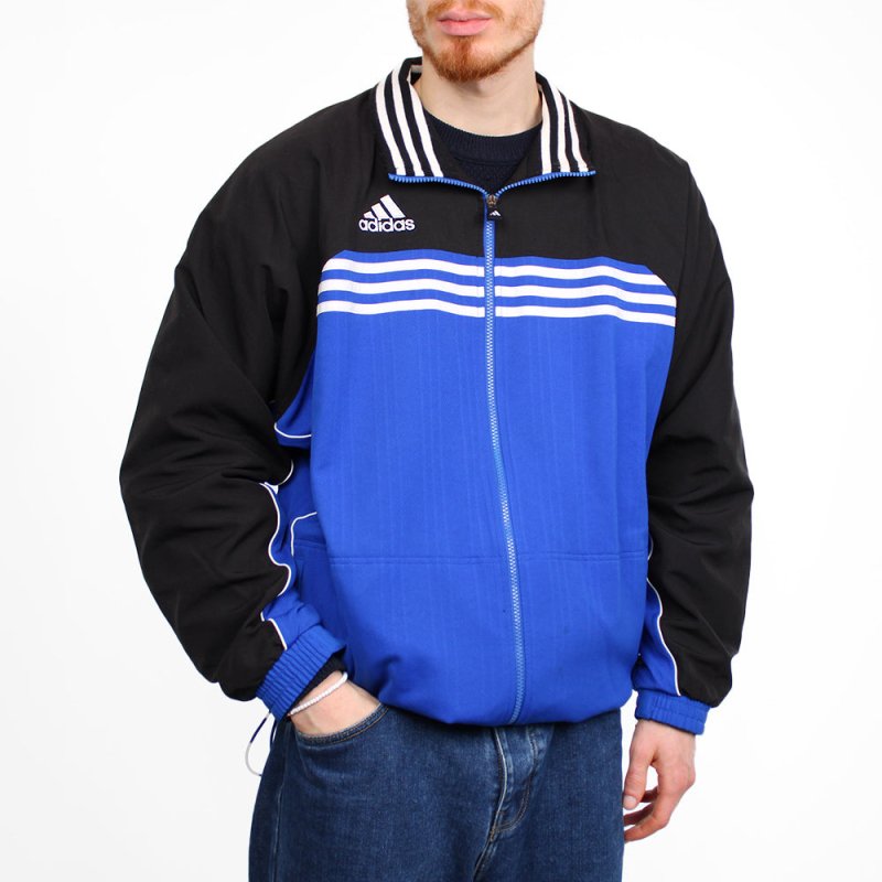 Adidas Vintage Trackjacket - Farbe: RoyalBlue - Größe: XXL - VintageR2