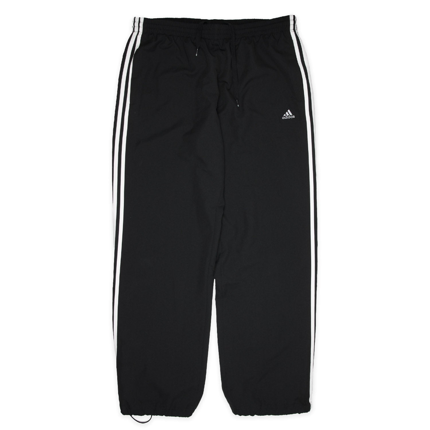 Adidas Vintage Trackpants in Schwarz Weiß Größe XL