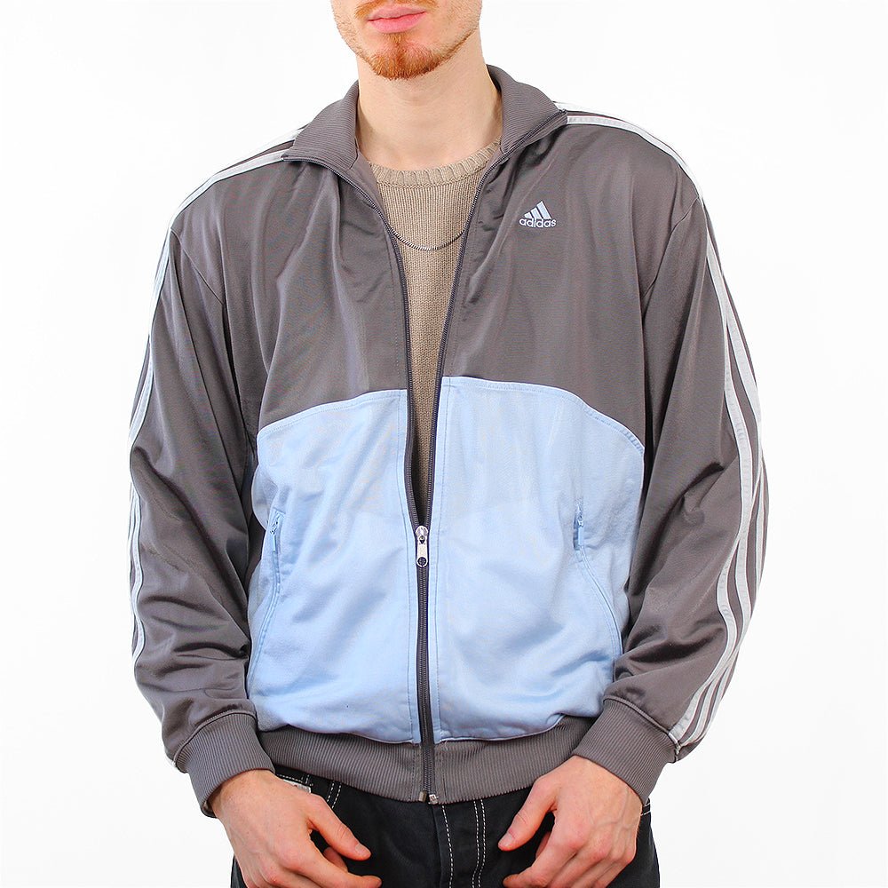 Adidas Vintage Trainingsjacke - Farbe: Grey - Größe: L - VintageR2