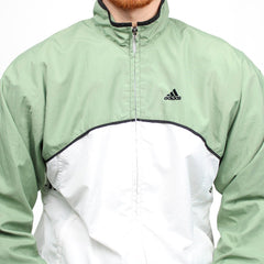 Adidas Vintage Trainingsjacke - Farbe: White - Größe: M - VintageR2