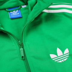 Adidas Vintage Trefoil Jacke - Farbe: Green - Größe: M - VintageR2