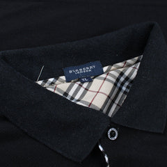 Burberry Vintage Polo Shirt - Farbe: Black - Größe: XL - VintageR2