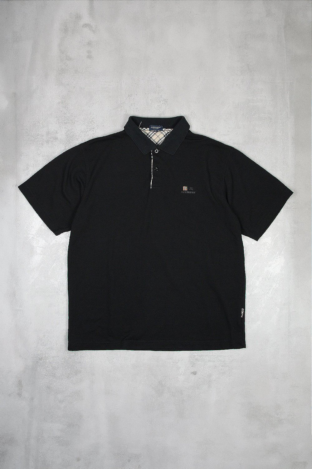 Burberry Vintage Polo Shirt - Farbe: Black - Größe: XL - VintageR2