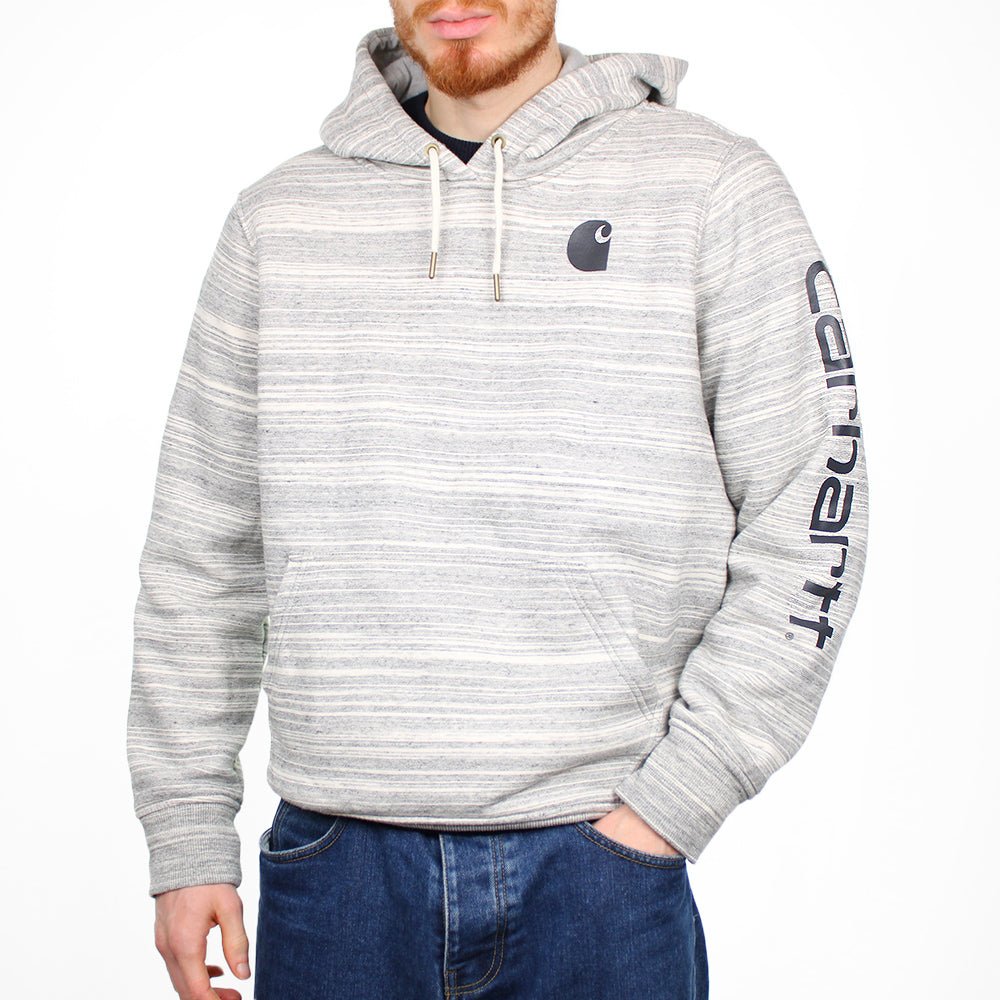 Carhartt Vintage Clarksburg Hoodie - Farbe: Grey - Größe: L - VintageR2