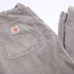 Carhartt Vintage Cord Hose - Farbe: Grey - Größe: L - VintageR2