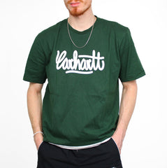 Carhartt WIP S/S Graffiti Script T-Shirt - Farbe: Green - Größe: XXL - VintageR2