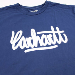 Carhartt WIP S/S Graffiti Script T-Shirt - Farbe: RoyalBlue - Größe: XXL - VintageR2