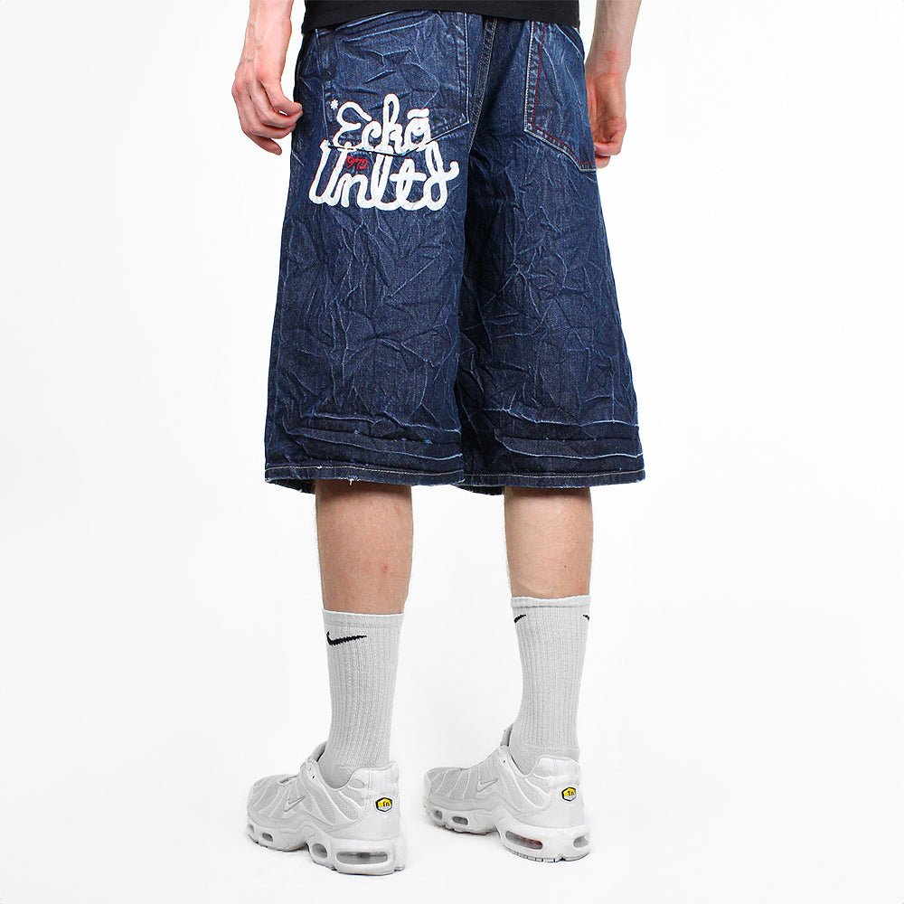 Ecko Unltd. Baggy Jorts Vintage - Farbe: Navy - Größe: L - VintageR2