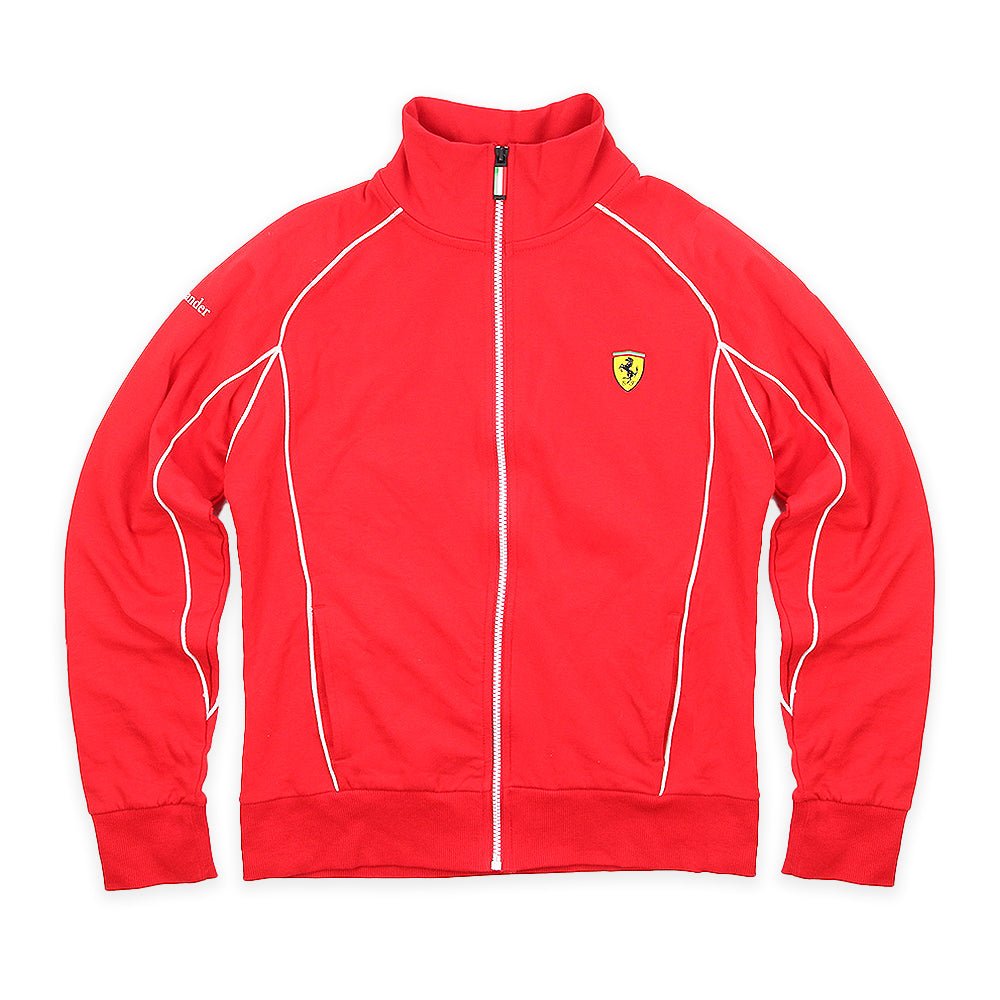 Ferrari Vintage Trainingsjacke - Farbe: Red - Größe: S - VintageR2