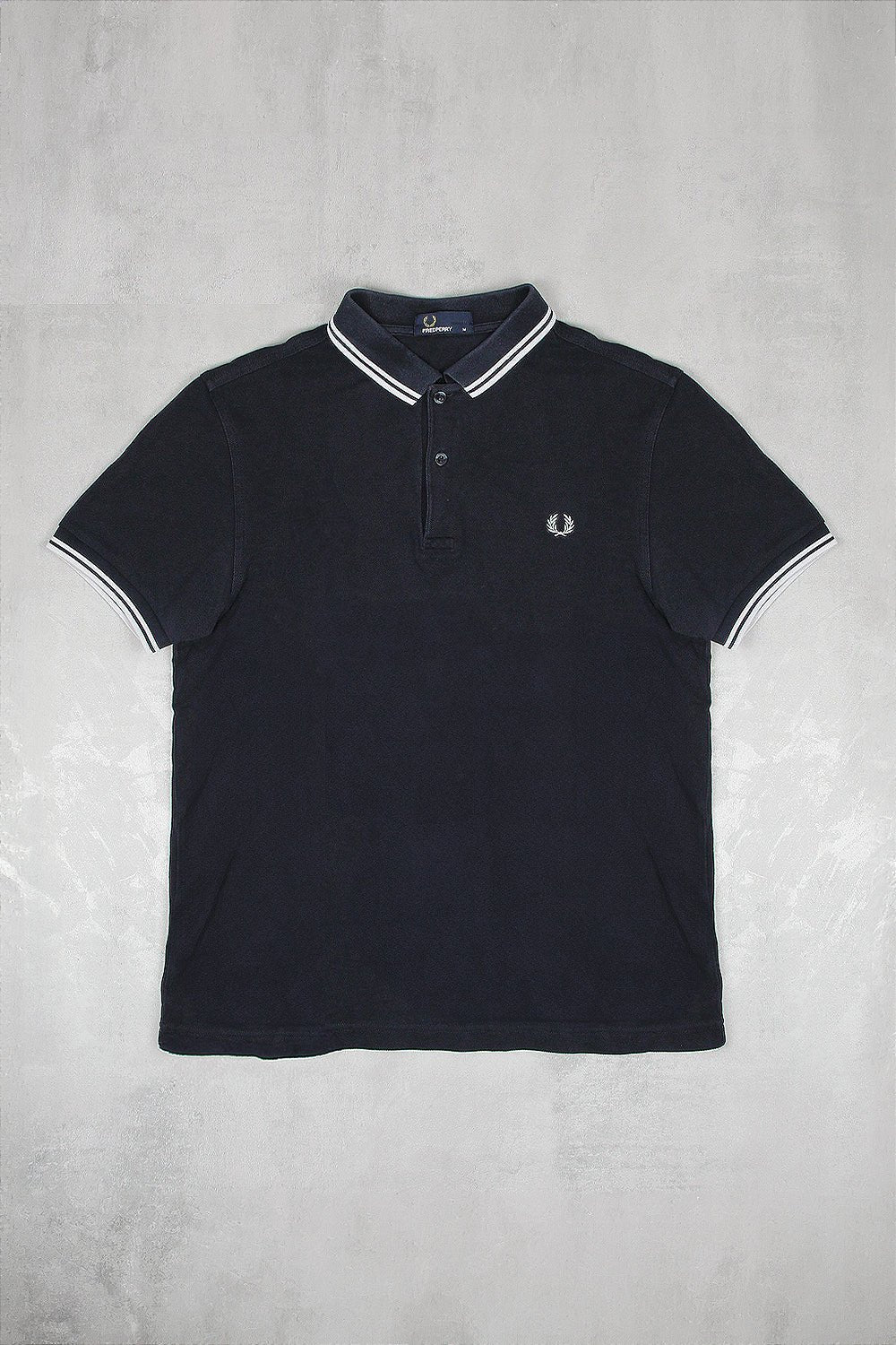 Fred Perry Polo - Farbe: Navy - Größe: M - VintageR2