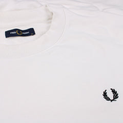 Fred Perry Pullover - Farbe: White - Größe: XL - VintageR2