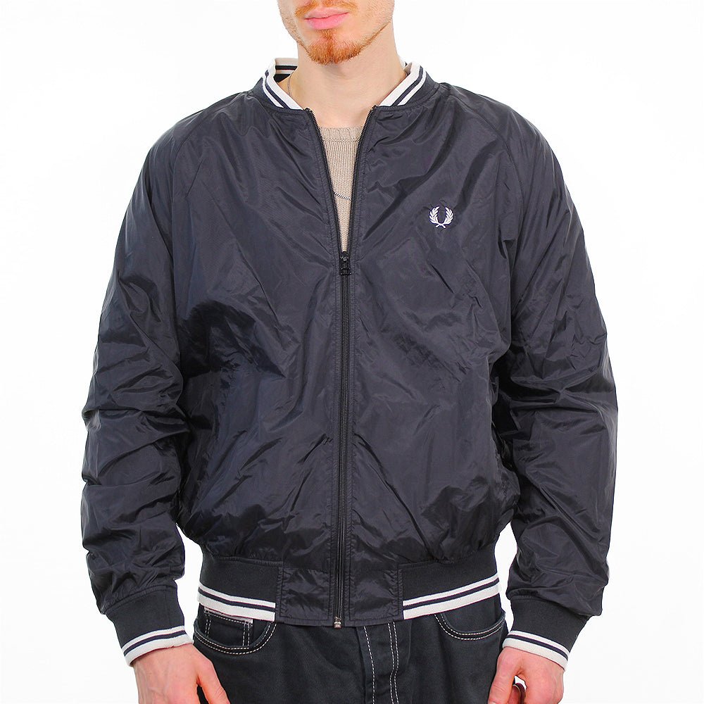 Fred Perry Vintage Bomberjacke - Farbe: Black - Größe: L - VintageR2