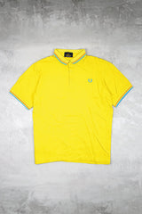 Fred Perry Vintage Polo - Farbe: Gold - Größe: XL - VintageR2
