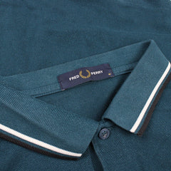 Fred Perry Vintage Polo - Farbe: Grey - Größe: M - VintageR2