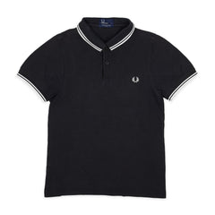 Fred Perry Vintage Polo Shirt in Marineblau Größe S