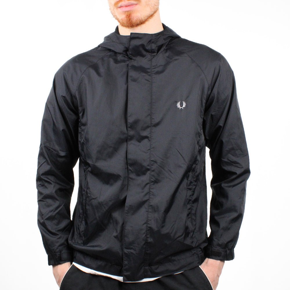 Fred Perry Vintage Regenjacke - Farbe: Black - Größe: M - VintageR2