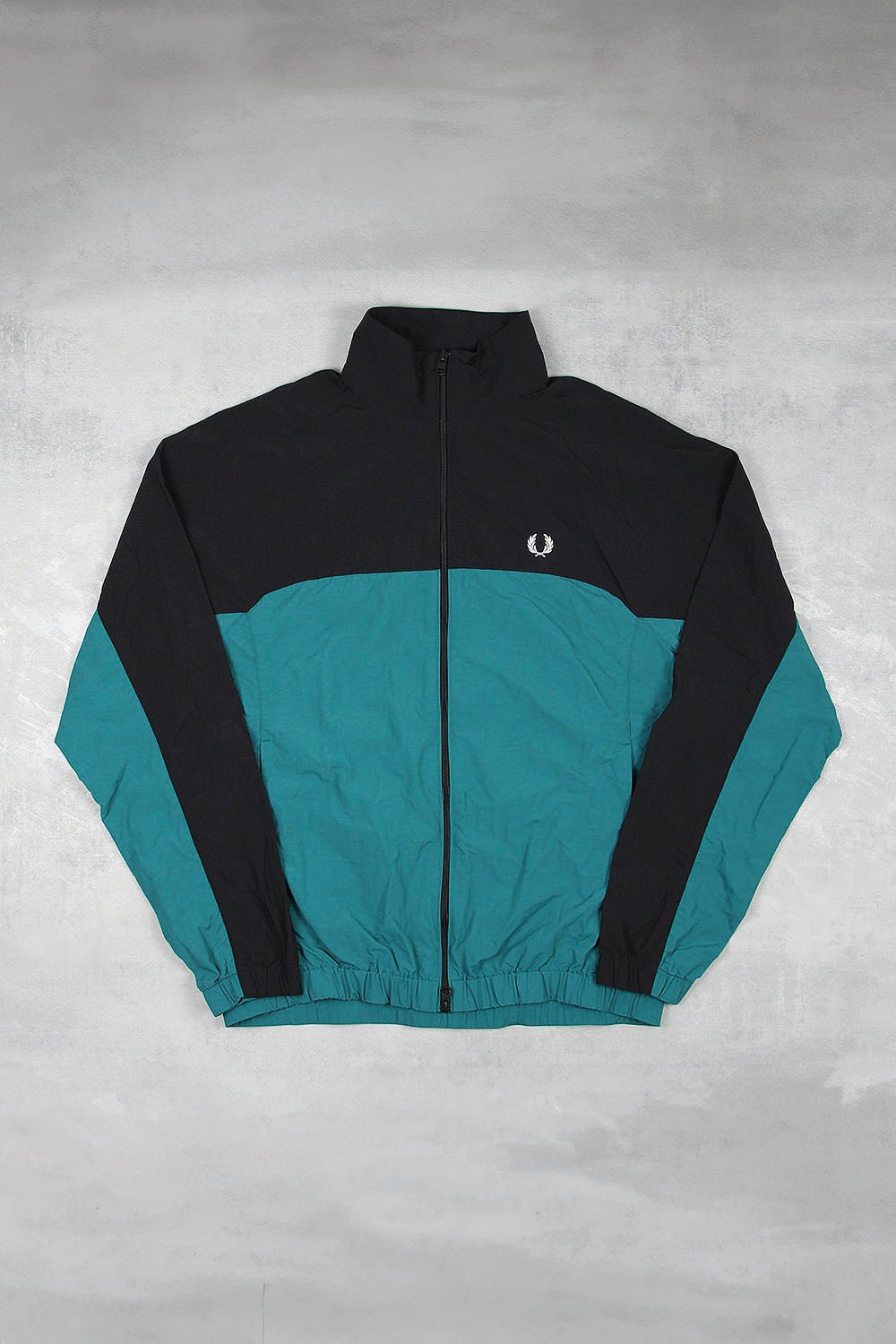 Fred Perry Vintage Sportjacke - Farbe: Black - Größe: M - VintageR2