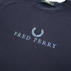Fred Perry Vintage Sweatshirt - Farbe: Navy - Größe: XL - VintageR2
