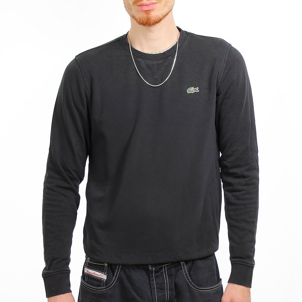 Lacoste Basic Pullover - Farbe: Black - Größe: M - VintageR2