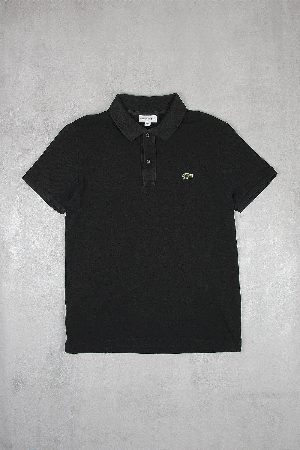 Lacoste Polo Shirt - Farbe: Black - Größe: M - VintageR2